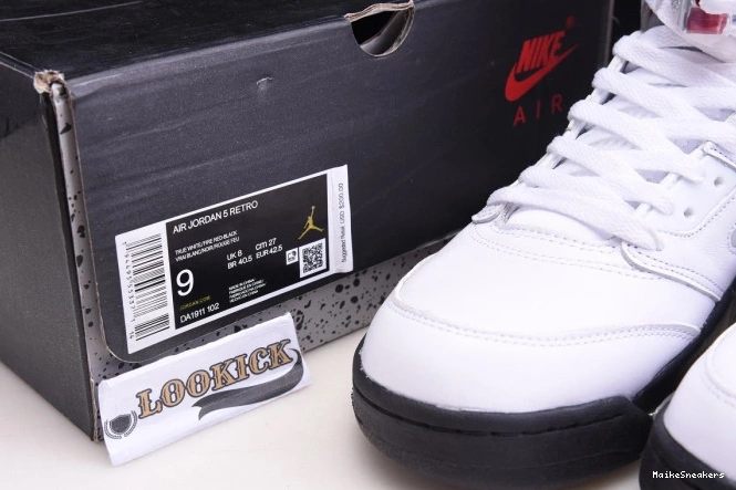MaikeSneakers Retro Jordan DA1911-102 Silver Air Tongue (2020) 5 Red Fire 0629
